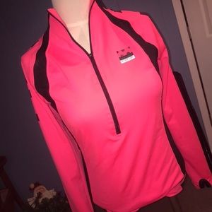 victoria's secret pink ultimate half zip